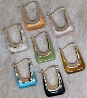 Oorbel resin