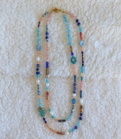 Mix Turquoise Blauw dubbel