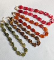 Kralenketting acryl druppel